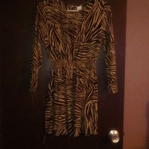 Safari Print Dress